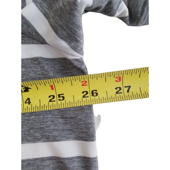 Ralph Lauren RLX Polo Shirt Performance Golf, Men's Size XL Gray White Striped - Picture 13 of 13